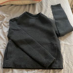 Lululemon Scuba style gray sweatshirt - size 4